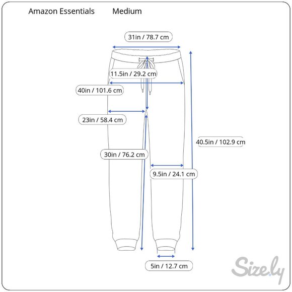 Amazon Essentials Mens Green Camo Jogger Pants Medium Cotton Blend Elastic Waist - Picture 4 of 4